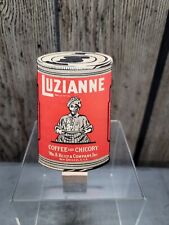 VINTAGE ANTIQUE ADVERTISING DRINK LUZIANNE COFFEE & TEA SEWING NEEDLE KIT EXCLNT picture
