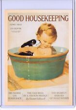 VINTAGE REPRO GOOD HOUSEKEEPING MAGAZINE 1932 ADVERTISING REPRODUCTION POSTCARD picture
