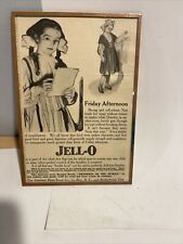 Vintage Harvey’s Wallhangers Antique Original Ad. Jell-O picture
