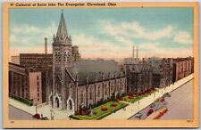 Cathedral of Saint John the Evangelist, Cincinnati, Ohio - Postcard picture
