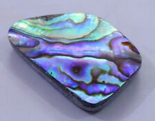 30 CT 100% NATURAL RAINBOW FIRE ABALONE SHELL FANCY CABOCHON GEMSTONE EM-970 picture