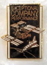 Boeing Exceptional Company Performance Enamel Lapel Pin ISS Space Shuttle NOS picture