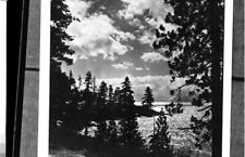 Crystal Bay on Lake Tahoe Nevada 1950s view OLD PHOTO picture