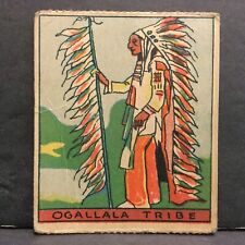 1930's R128-2 Western Strip Card #228 Ogallala Tribe Chief Ka-Pes-Ka-Day Sk1035D picture