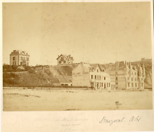 France, Beuzeval 1861 (dedicated by Dr. L. Geison to Mr. Dr. Desrivières) vinta picture