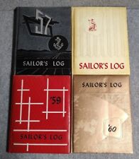 Lot (4) Vintage Sailor's Log Yearbooks Steamboat Springs High School Colorado  picture