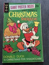 Vintage Gold Key Walt Disney's Christmas Parade  1970 Comic Book-NO Poster picture