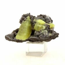 Sulfur 29.6 Ct. The Gua, Isère , France Rare picture