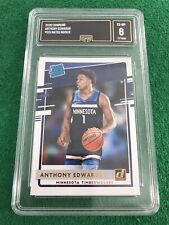 2020 Panini Donruss Anthony Edwards Rated Rookie Card #201 GMA6 NBA picture
