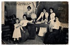 RPPC Mexican School Teachers of the Better Class, c. 1915, Mexico City, Mexico picture
