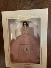 2003 Hallmark Keepsake Ornament Barbie Fashion Model Collection In the Pink NRFB picture