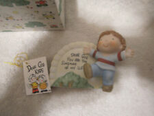 Dear God Kids Enesco Vintage 1984 Sunshine of My Life Boy Figure with Sign picture