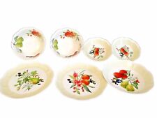 set of 7 Lenox - Orchard In Bloom 2 Salad Plate ,5 Salad Bowl picture
