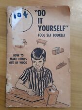 Vintage Do-it-yourself Toolset Booklet How To Make Things Out Of Wood picture