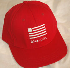 RARE US Airways MetroJet HAT Strapback VTG Air USA Airline AVATION Employee Cap picture