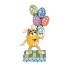 Jim Shore M&M'S Collection - A Sweet Stack - Yellow Character w/Eggs 6014809 picture