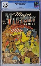 Major Victory Comics #3 CGC 3.5 Harry 