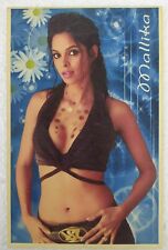 Bollywood Sexy India Actor Model Mallika Sherawat Original Post card Postcard picture