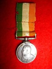 Original King's South Africa King Edward VII Contemporary Silver Miniature Medal picture