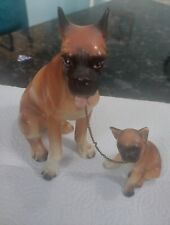 Vintage Boxer dog figurine 1 baby picture