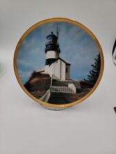  1990 American Lighthouse Collection Plate Cape Disappointment Howard Koslow 9