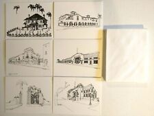 Fort Myers, FL Historic Buildings 12 Note Cards by Toni Ferrell Architect 1995 picture