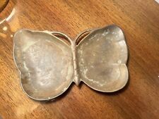 Brass Butterfly Trinket Dish or Soap Dish / Vintage Brass Butterfly Dish picture