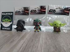 Star Wars Darth Vader, Boba Fett ,Yoda and Grogu 3D Foam Magnet (4PCS) picture