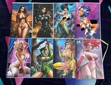 M House Comics 8 pc Lot Cow Girl Cool World Belle Poison Ivy Deep Cosplay NM picture