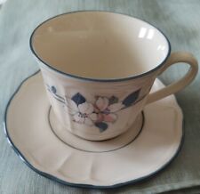 Epoch Apple Blossom Cup And Saucer Set 1990-1995 picture