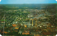 Aerial View of Kodak Park in Rochester, New York 1958 posted vintage postcard picture