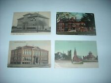 Early 1900s Postcard LOT of 4 Minnesota Post Office School Public Buildings picture