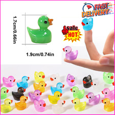 100pcs Mini Resin Ducks Bulk Cute Duck Figures Miniature Ducks Tiny Toys Gift picture
