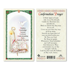 Confirmation Prayer - Laminated Prayer card picture