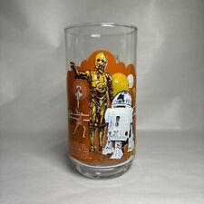 1977 STAR WARS C3PO and R2D2 Glass Burger King Limited Edition - picture