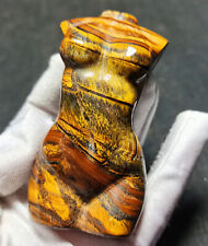 TOP 150G  Natural Tiger eye Crystal Hand-carved Venus Healing From China YU284 picture