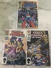Transformers The Movie #1-3 NEWSSTAND/Direct #2#3 Marvel 1st App Galvatron 1986 picture