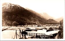 RPPC Skagway AK Harbor Alaska c1930-1940s photo postcard HQ17 picture