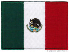 MEXICO FLAG PATCH MEXICAN EMBLEM PARCHE SNAKE EAGLE LOGO embroidered iron-on picture