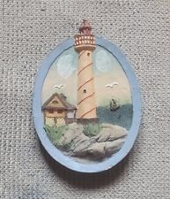 Lighthouse Cabin Refrigerator Magnet Souvenir Novelty Resin  picture