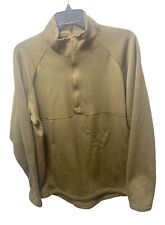 Sekri PCU LVL Level 2 Thermal 1/4 Zip Waffle Top Long Sleeve Coyote Brown - READ picture