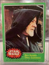 1977 BEN KENOBI Star Wars Topps #249  - GREEN SERIES - Alec Guinness picture