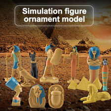 12x Ancient Egypt Miniatures Figurines Collectibles Models Project Toys Ornament picture