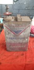 Vintage Metal 1 Gallon Wagner Brake Fluid Heavy Duty Empty Can picture