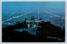 Vintage Postcard Greater Los Angeles Griffith Observatory CA picture