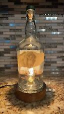 Empty Reclaimed Buffalo Trace Bourbon Bottle Lamp picture