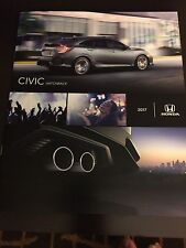 2017 HONDA CIVIC HATCHBACK 8-page Original Sales Brochure picture
