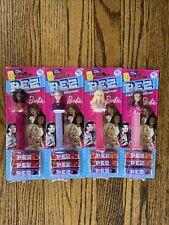 Barbie PEZ dispenser (2024): Curly Hair Ponytail, Blonde Set Blister Packs All 4 picture