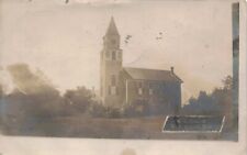 RPPC West Quincy Massachusetts ME Church Fundraiser for New Lights Postcard picture