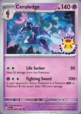Ceruledge 040/091 - Pokemon Day 2024 Stamped Promo Card - Sealed picture